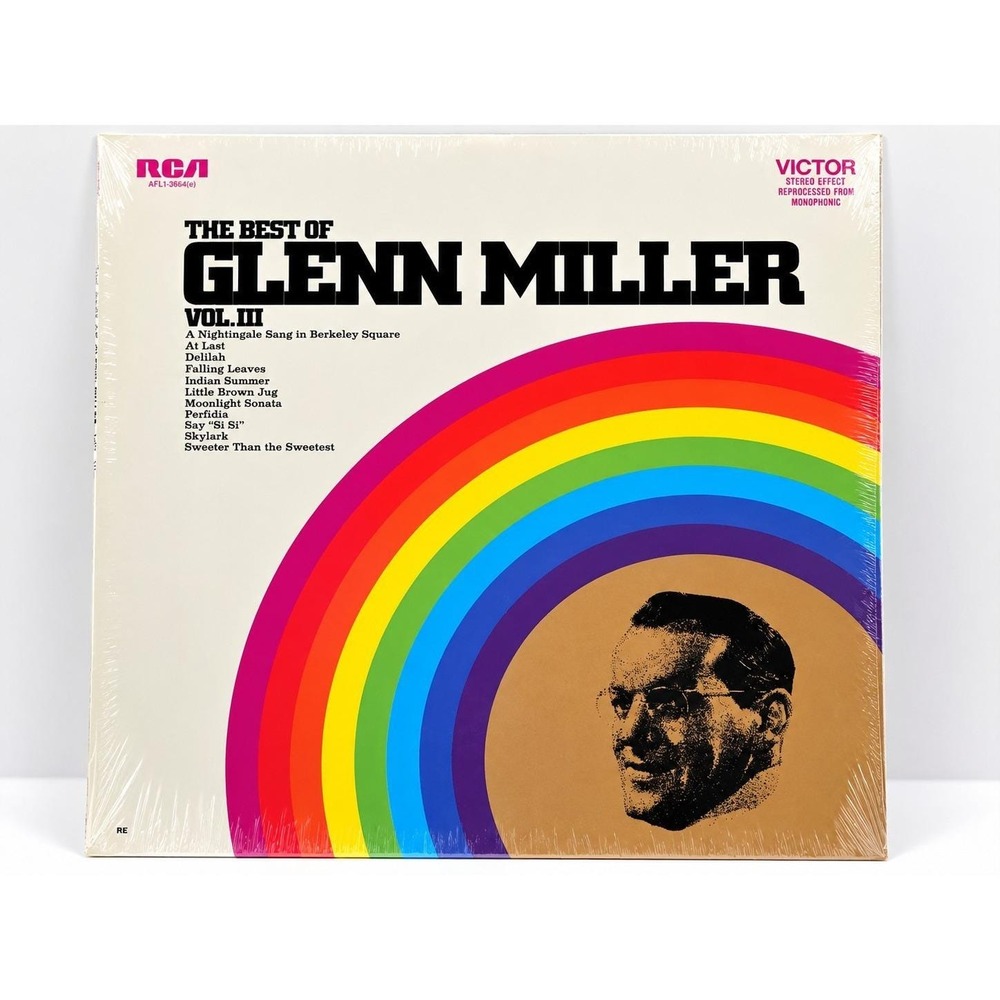 Glenn Miller Best Of Vol III Vinyl LP RCA Victor AFL1-3664 Vintage Shrink